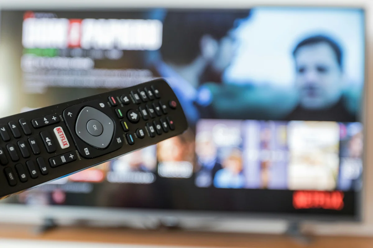 Netflix remote control, tv - iptv italia