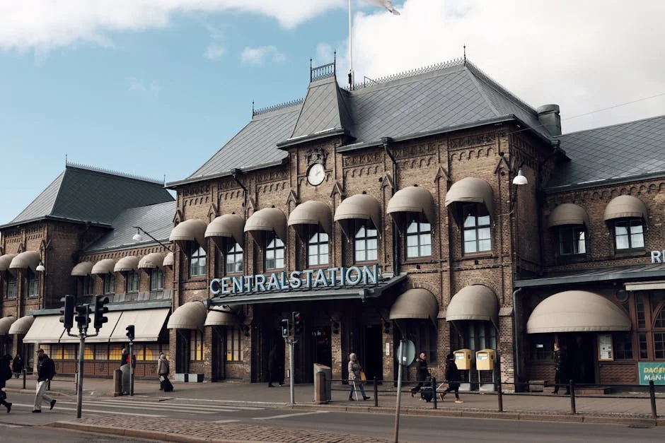 Explore Gothenburg Central Station's stunning architecture in the heart of Sweden. - iptv nordic